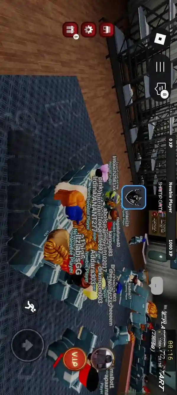 Screenshot of Roblox Delta APK Gameplay